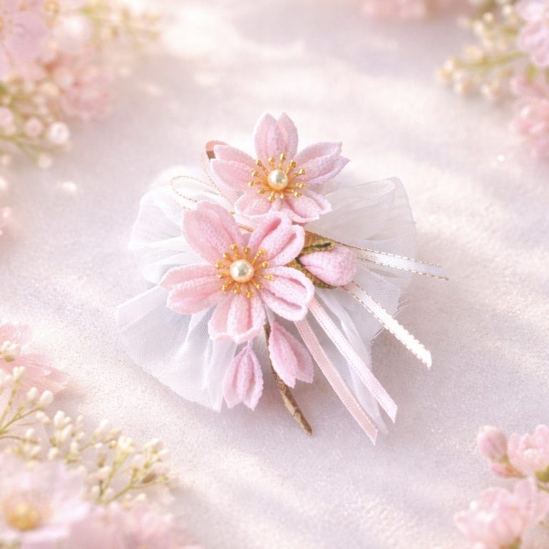 「つまみ細工教室」3月25日